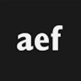 The "Editorial AF" user's logo
