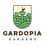 The "Gardopia Gardens" user's logo