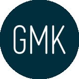 The "GMK - Medien. Marken. Kommunikation" user's logo