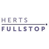 The "Herts FullStop" user's logo