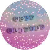 The "Holy Glitter Zine" user's logo