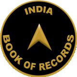The "India Book of Records" user's logo