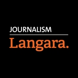 The "Langara Journalism" user's logo