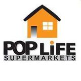 The "PopLife Supermarkets" user's logo