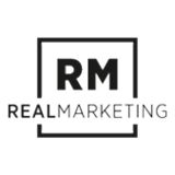 The "REAL Marketing" user's logo