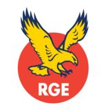 The "RGE (Royal Golden Eagle)" user's logo