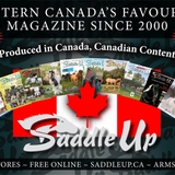 The "Saddle Up magazine" user's logo