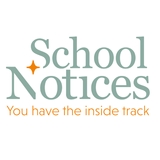 The "School Notices" user's logo