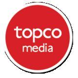 The "Topco Media" user's logo