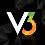 The "V3 Magazine" user's logo