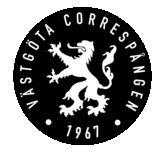 The "Västgöta Correspången" user's logo