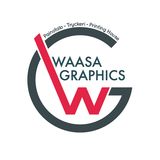 The "Waasa Graphics" user's logo