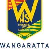The "Wangaratta High School" user's logo