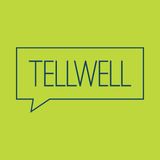 The "Tellwell" user's logo