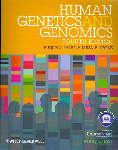 Stock image for Human Genetics and Genomics, Includes Wiley E-Text Korf, Bruce R. and Irons, Mira B. for sale by Aragon Books Canada