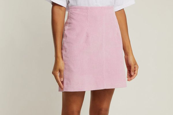 Staud Phoebe Corduroy Mini Skirt