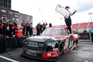 Heim rebounds with another Truck Series win at wet WWTR