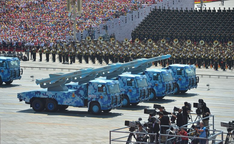 Военный парад в честь 70-й годовщины Победы китайского народа в войне сопротивления Японии и окончания Второй мировой войны / Wikimedia, Kremlin.ru, CC BY 4.0