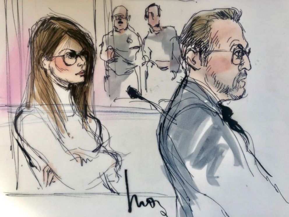 PHOTO: Lori Loughlin appears in court, March 13, 2019.