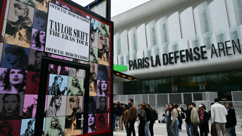 Some 42,000 people are set to see Taylor Swift perform in Paris, France. 