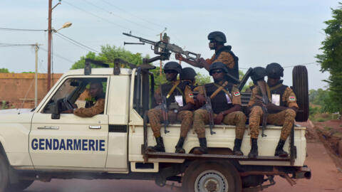 Burkinabe gendarmes in the northern city of Ouhigouya, on October 30, 2018.