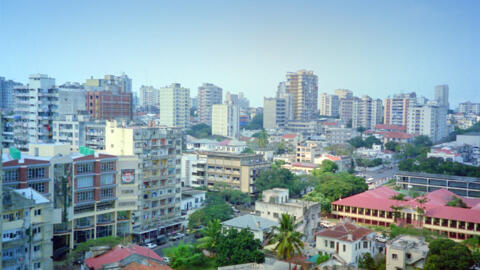 Une vue de Maputo au Mozambique.