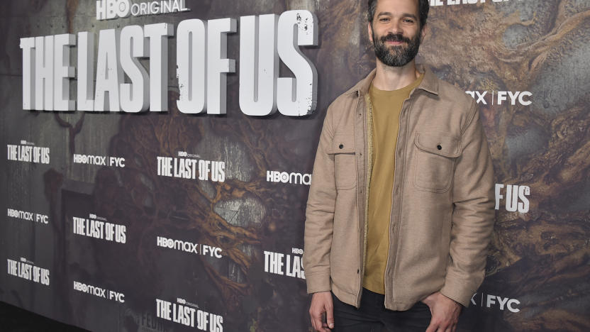 Neil Druckmann arrives at a For Your Consideration red carpet for "The Last Of Us" on Friday, April 28, 2023, at the Directors Guild of America Theatre in Los Angeles. (Photo by Jordan Strauss/Invision/AP)