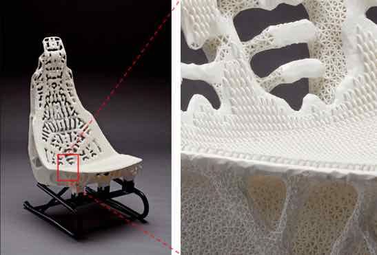 The Car Seat Printed Out of Thin Air