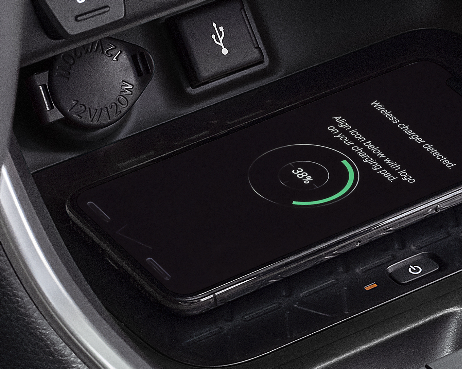 RAV4 Prime USB Ports And Qi Wireless Charger