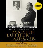 Cover image for Martin Luther King, Jr. [book on CD] : the essential box set : the landmark speeches and sermons of Dr. Martin Luther King, Jr.