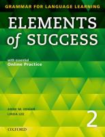 Image de couverture de Elements of success with essential online practice. 2