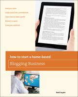 Image de couverture de How to start a home-based blogging business