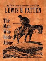 Image de couverture de The man who rode alone