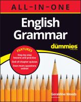Image de couverture de English grammar all-in-one for dummies