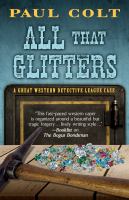 Image de couverture de All that glitters