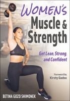 Image de couverture de Women's muscle & strength : get lean, strong, and confident