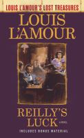 Image de couverture de Reilly's luck : a novel