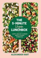 Image de couverture de 5-Minute vegan lunchbox : happy, healthy & speedy meals to make in minutes