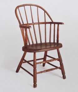 1840s hoop back armchair accredited to William Haldene (Source: https://www.furniturecityhistory.org/)