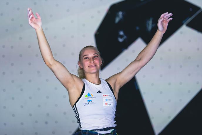 Janja Garnbret zmagala v Innsbrucku