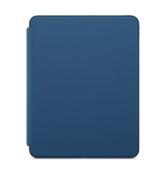 Un iPad Pro nella custodia visto di fronte, con la cover chiusa
