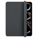 Funda Smart Folio para el iPad Pro en negro con un panel plegado para que se vea la pantalla del iPad