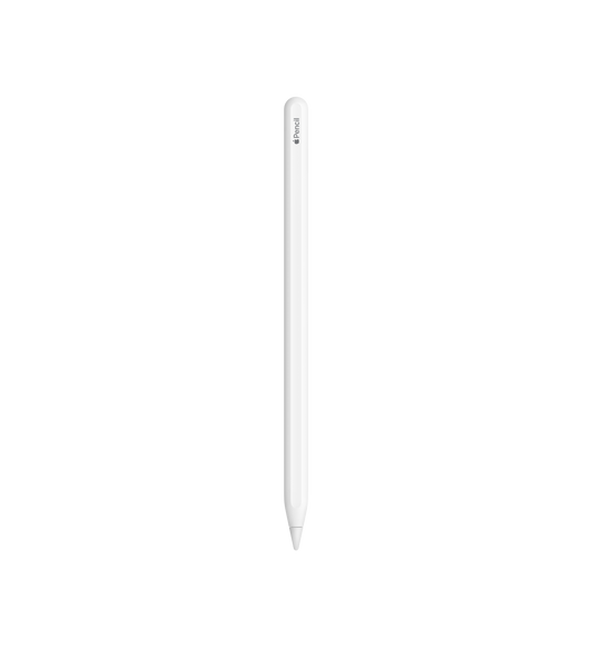 El Apple Pencil (2.ª generación) tiene un borde plano que se adhiere magnéticamente para enlazarlo y cargarlo de forma automática.