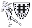 Soccer Player with Shield & Number