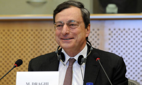 European Central Bank President Mario Draghi.