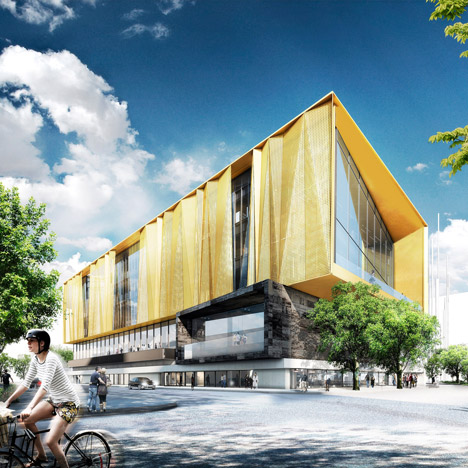 Schmidt Hammer Lassen designs new library for earthquake-damaged Christchurch