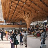 Miller Hull Partnership and Woods Bagot design timber Sea-Tac airport expansion