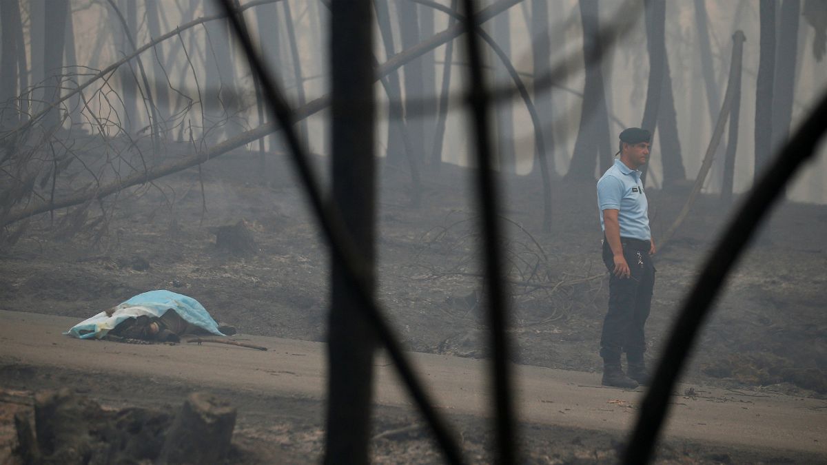 Portugál erdőtűz: nemzeti gyász