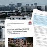A “policy refinement paper” that was circulated to local councils by the state government about its low- and mid-rise housing reforms.