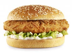 KFC announces launch of vegan chicken burger in UK